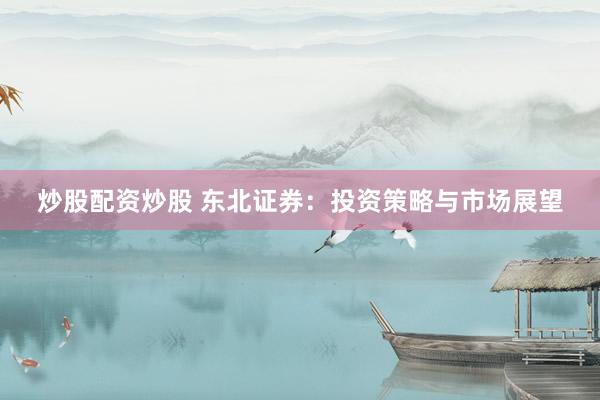 炒股配资炒股 东北证券：投资策略与市场展望