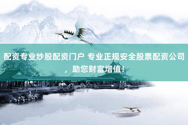 配资专业炒股配资门户 专业正规安全股票配资公司，助您财富增值！