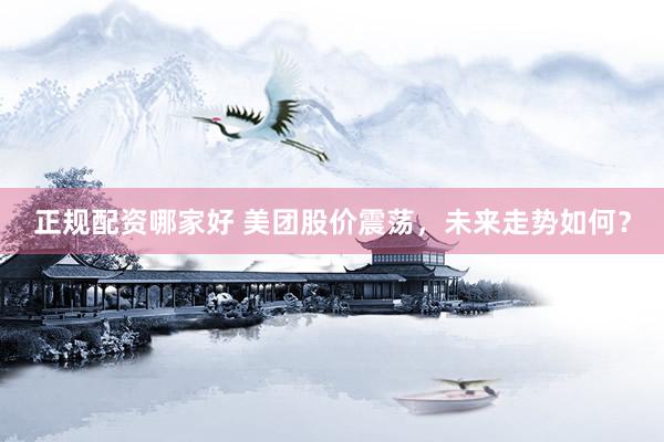 正规配资哪家好 美团股价震荡，未来走势如何？